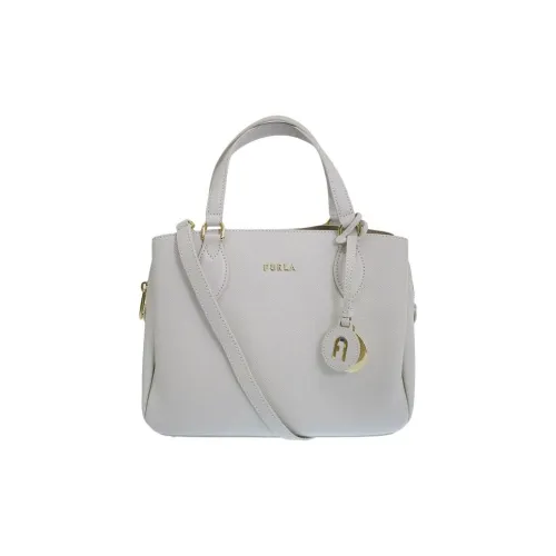 Furla Кожа Тоут Сумка Сумка для покупок Сумка через плечо Сумка Маленькая Женская Серого цвета