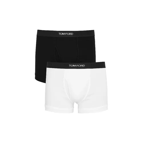 TOM FORD 2 шт Черный+Белый Мужские Штаны с стрелкой