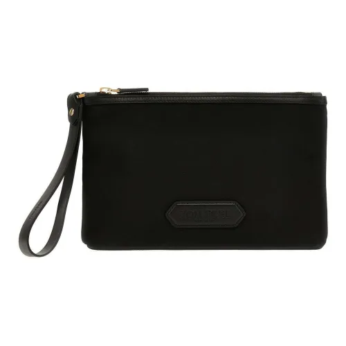 TF Полиэстер Коровья кожа Нейлон Клатч Мужской Черный