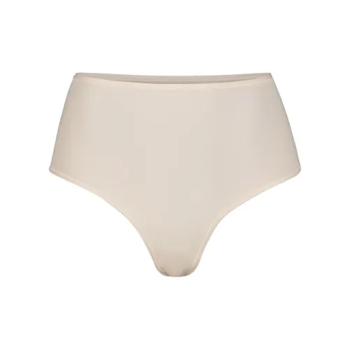 SKIMS FITS EVERYBODY ВЫСОКОЕ-ПОДВЕСНОЕ Стринг Трусы Женские 1 Пачка Песочный Песочный