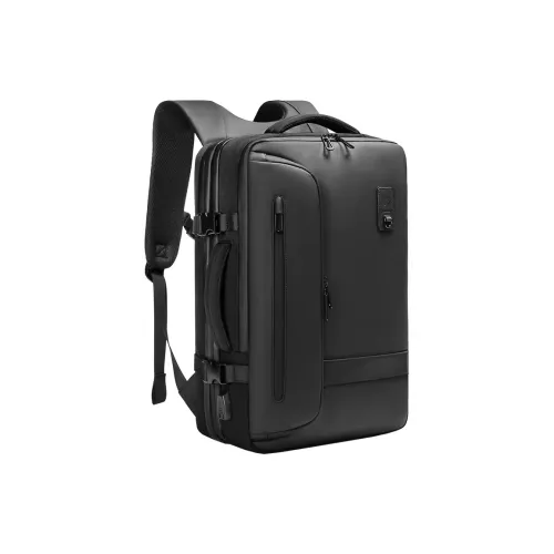 ReeYee Oxford Backpack Large Unisex Black Рюкзак ReeYee Oxford большой унисекс черный