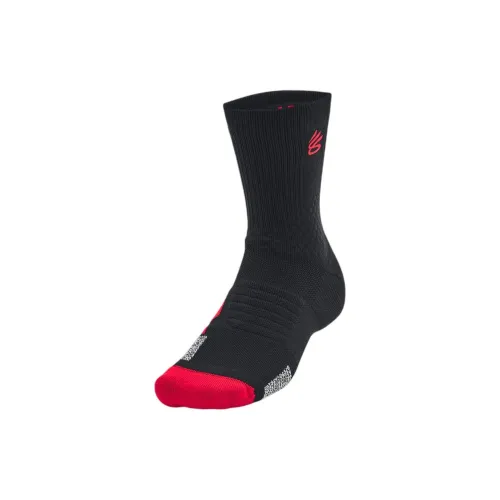Under Armour Черные Унисекс Носки MID до икры
