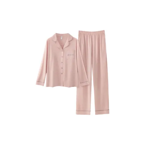 Sharefun Pajama Комплект Женский Пыльно-Розовый