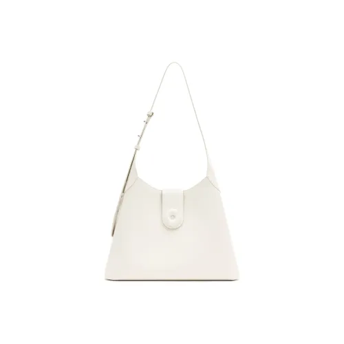 MUVA Коровья кожа Сумка на плечо Большая Женская Milkshake Белый Twilight Black