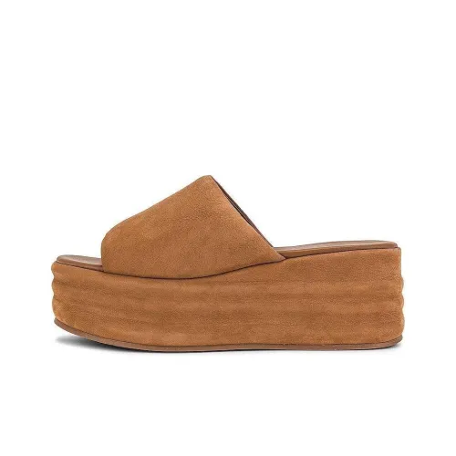 FREE PEOPLE Слипоны Женские Коричневые