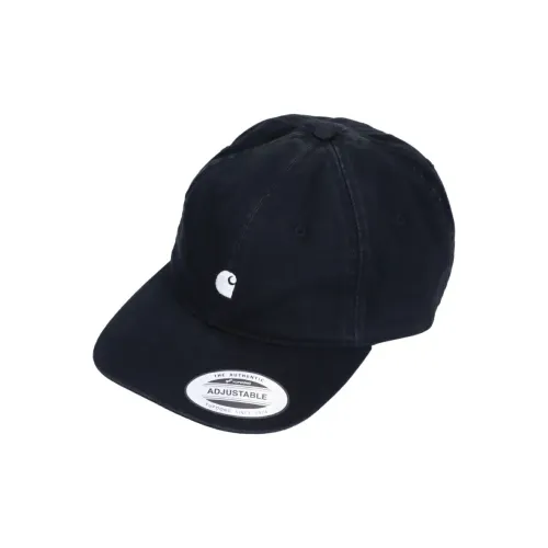 Carhartt Хлопковые Тканевые Кепки Унисекс Черные