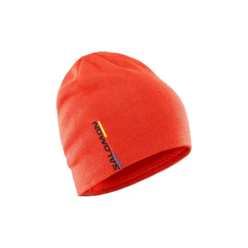 SALOMON Полиэстер Акрил Шерсть Акрил Акриловое волокно Шапки-бини Унисекс Оранжевый
