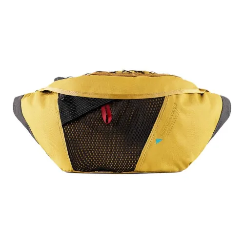 Klattermusen Переработанный полиамид Слинг-сумка поясная сумка стандартная унисекс янтарное золото