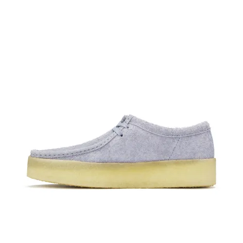 Clarks Originals WALLABEE Мужские повседневные туфли Low Top Серый 261765507 Мужской