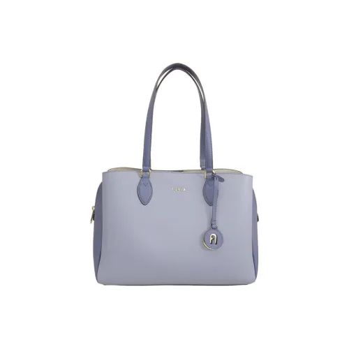Furla Кожа Тоут Сумка Сумка для покупок Сумка Unisex Light Синий