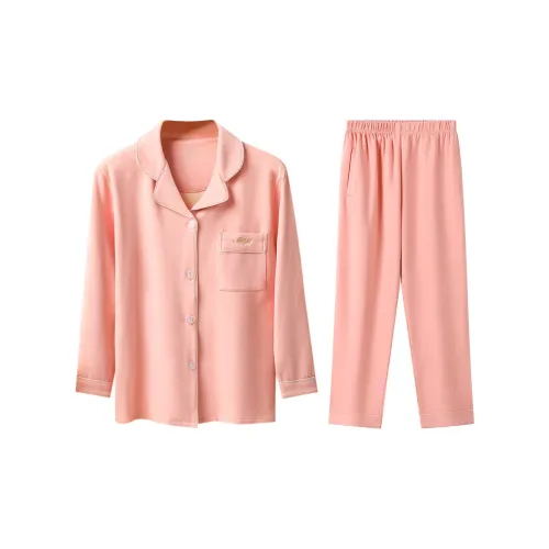 H YXIANG Пижамный комплект женский розовый