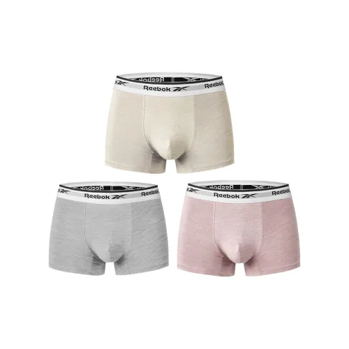 Reebok Мягкий Туман Абрикос Туман Серый Туман Розовый Мужские Боксеры