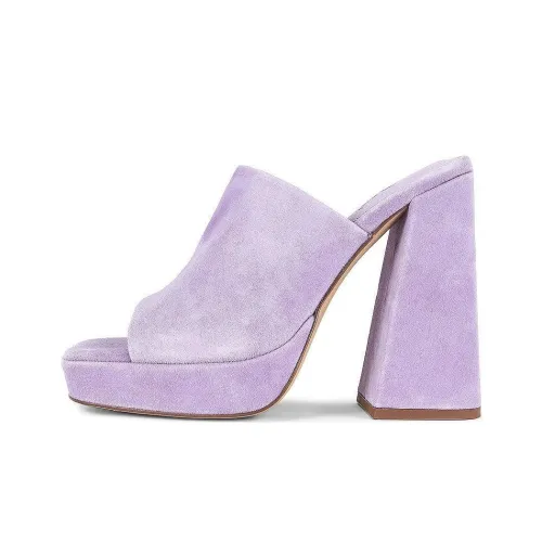 FREE PEOPLE Слипоны 11,5 см Женские Фиолетовые