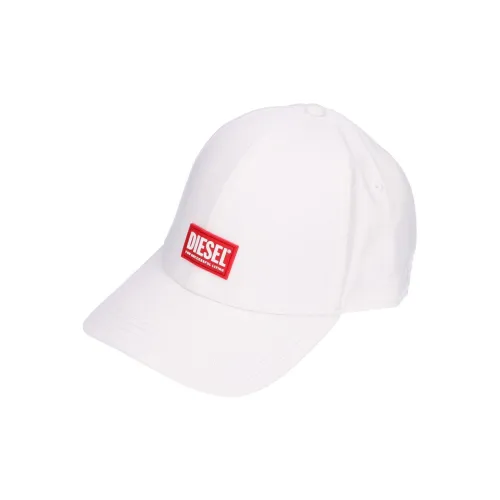 DIESEL Хлопковые кепки мужские белые