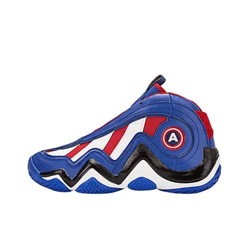 Adidas Crazy 97 Винтажные баскетбольные кроссовки Low Топ Синий Унисекс