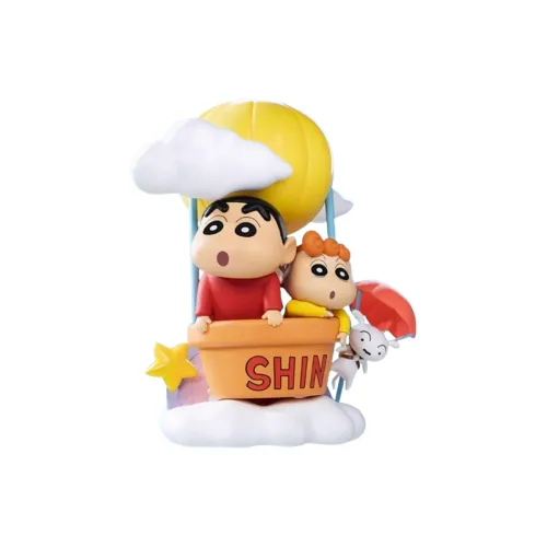 52TOYS Карандаш SHIN Chan Персонажи Облако Roaming Прозрачный Слепой Бокс на Карточке 15см