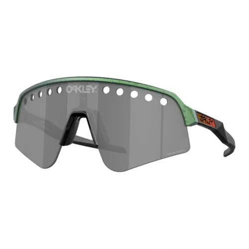 Oakley Поликарбонат Нерегулярная форма Солнцезащитные очки Мужской Зеленый