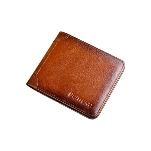 Banyanu Кошелек из коровьей кожи держатель для карт кошелек стандартный мужской желто-коричневый кофейный голубой серый