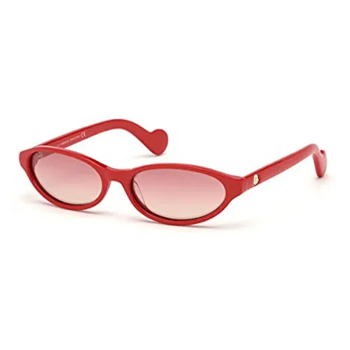 Moncler Нерегулярная форма Солнцезащитные очки Женские Красный