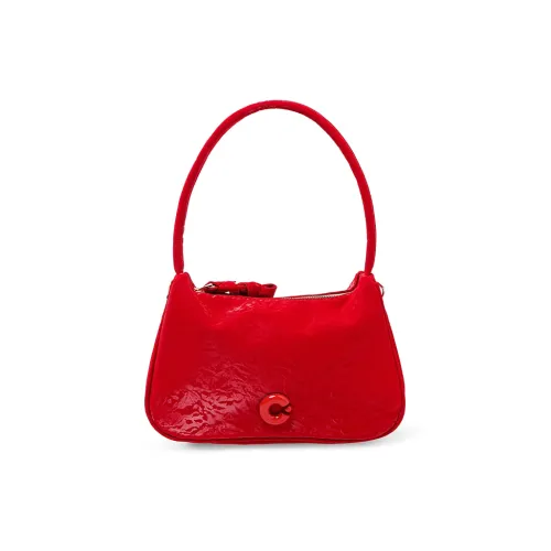 Bywhich Полиэстер Плечевая сумка Стандартная Женская Красная