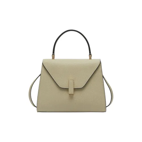 Valextra Iside Millepunte Телячья кожа Сумка через плечо Сумка Мини Женская Тундровый Зеленый