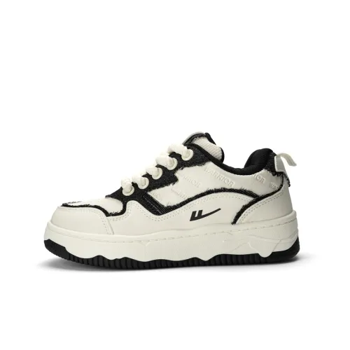 Warrior Повседневный Низкий Топ Белый Черный Женский