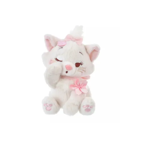 Disney Мари Кошка Дизайн Вишневого Цветка Брелок Кукла Плюшевая Подвеска 15 см Высота