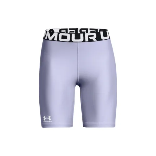 Under Armour HeatGear Светло-фиолетовые Женские Шорты для Йоги