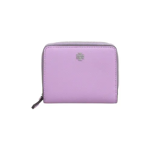 TORY BURCH Emerson кожаный кошелек женский фиолетовый