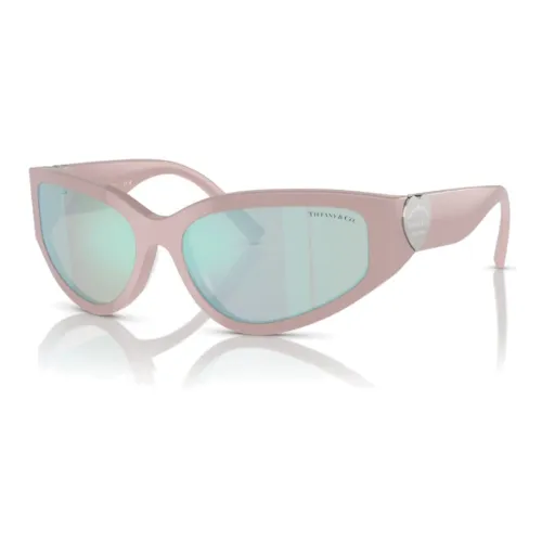 TIFFANY CO. Металл Ацетил Нерегулярная форма Солнцезащитные очки Мужской Розовый