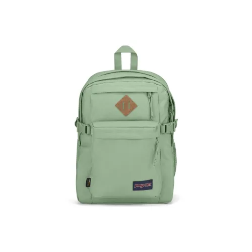 JanSport Замша Ноутбук Сумка Рюкзак Унисекс Зеленый