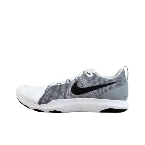Nike Flex Trainer 7 Slip-Resistant Abrasion-Resistant Breathable Low-Top Running Shoes Women's White Gray Найк Flex Trainer 7 Противоскользящий Устойчивый к истиранию Дышащий Низкий Топ Беговые Кроссовки Женские Белый Серый