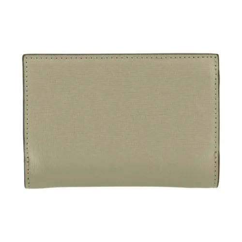 Furla Вавилон Телячья кожа Кошелек Мини Унисекс Серый Бежевый