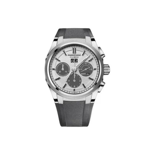 PARMIGIANI Автоматический Механический Механизм Мужские Часы 42мм*13,7мм Серебряный