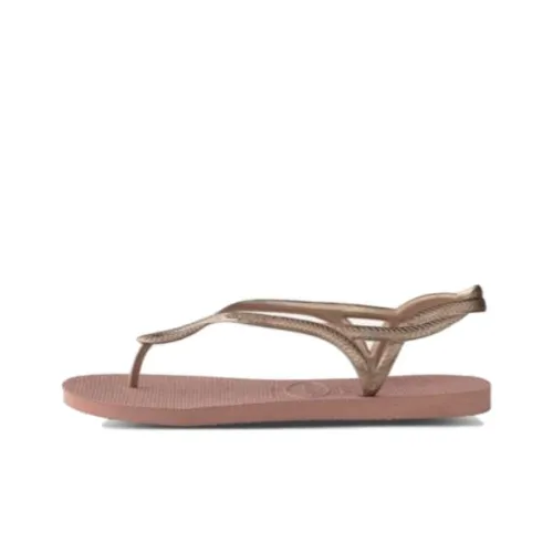 Havaianas Luna One Ремешок Сандалии Низкий Каблук Женские Розовые