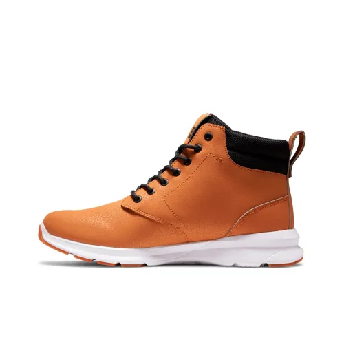 DC Shoes Lynx Slide Casual Высокий Топ Коричневый Мужской