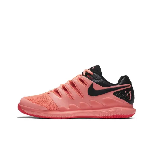 Nike Air Zoom Vapor X Амортизация Износостойкий Низкий Топ Кроссовки для тенниса Унисекс Красный