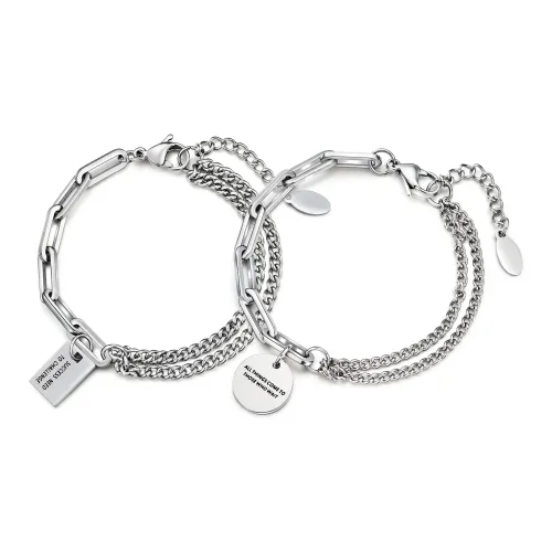 TEEX Титановые и стальные браслеты унисекс