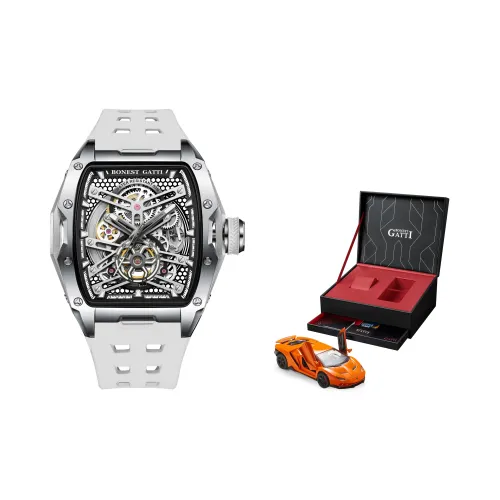 Бугатти Автоматический Механический Часы Мужские Phantom Time 35мм*33мм*14мм Скелет