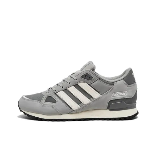 Adidas Originals ZX 750 Повседневная обувь Амортизация Износостойкий Низкий Топ Повседневная обувь Мужская Серый
