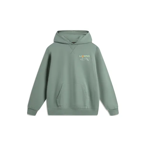 LINING Скейтборд Горный зеленый Унисекс Толстовки