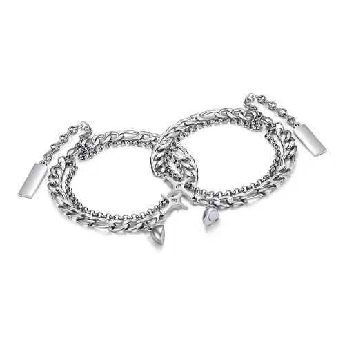 TEEX Титановые и стальные браслеты унисекс