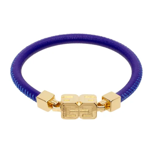 GIVENCHY Кожа Brass Bracelets Мужской Морской синий