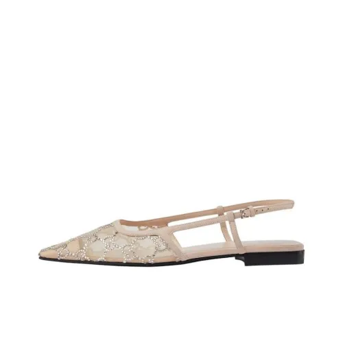 GUCCI Повседневная обувь Женская Бежевая