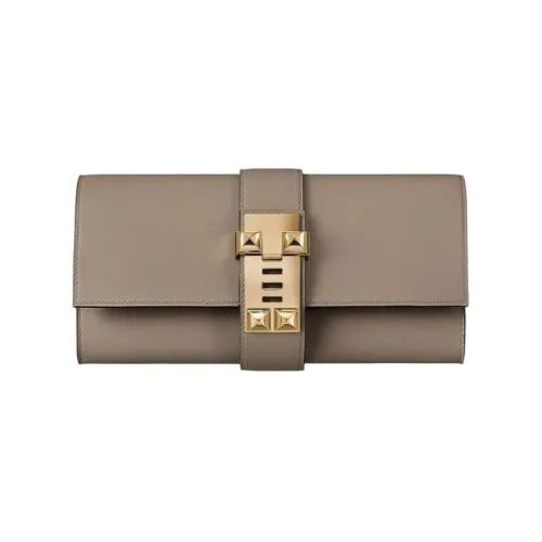 HERMES Swift Кожа Кошелек Держатель для карт Клатч Женский M8 Gris Asphalte Асфальтовый серый Галактический серый