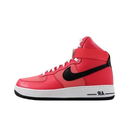 Nike Air Force 1 Slip-Resistant и Breathable Высокие Кроссовки для Скейтбординга Женские Розовые