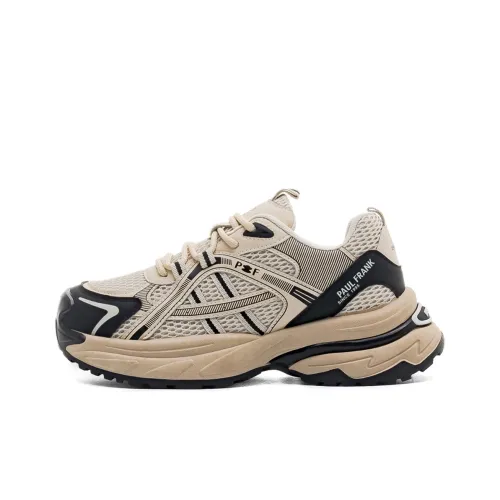 PAUL FRANK Дышащий Легкий Увеличивающий Высоту Низкий Топ Кроссовки с Толстой Подошвой Женские