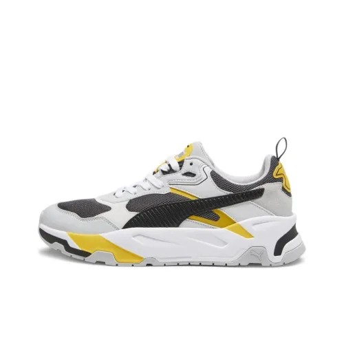 PUMA Trinity Collection Амортизация Износостойкий Низкий Топ Повседневная Обувь Унисекс Белый Черный Желтый