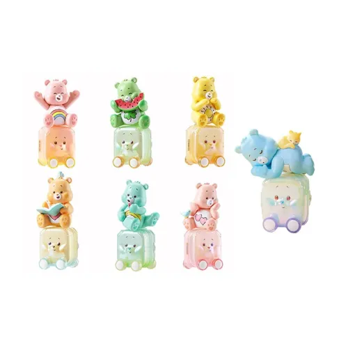 Miniso Heart Bear Коллекция Happy Travel Слепые коробки Single Mystery Коробка Целая коробка 6 шт