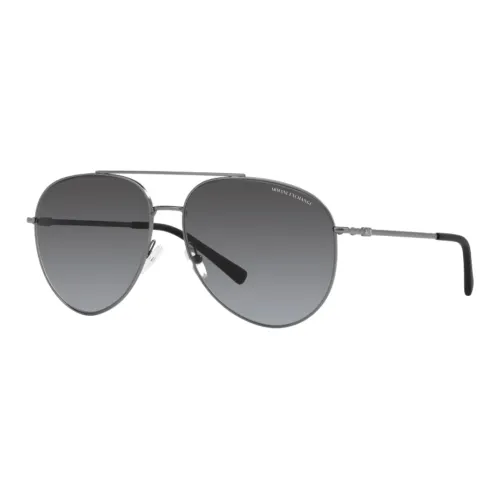 ARMANI EXCHANGE Металл Aviator Солнцезащитные очки Мужские Silver